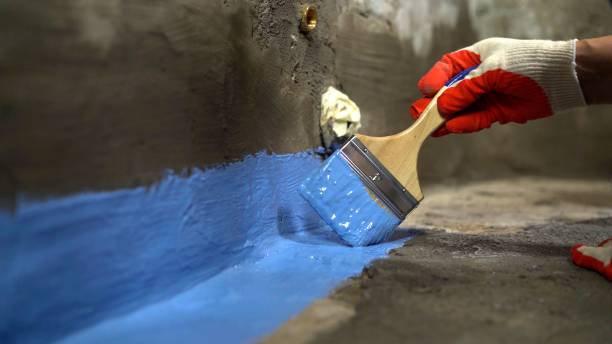 SJ Waterproofing Pros commercial waterproofing team near Sharpsville, IN